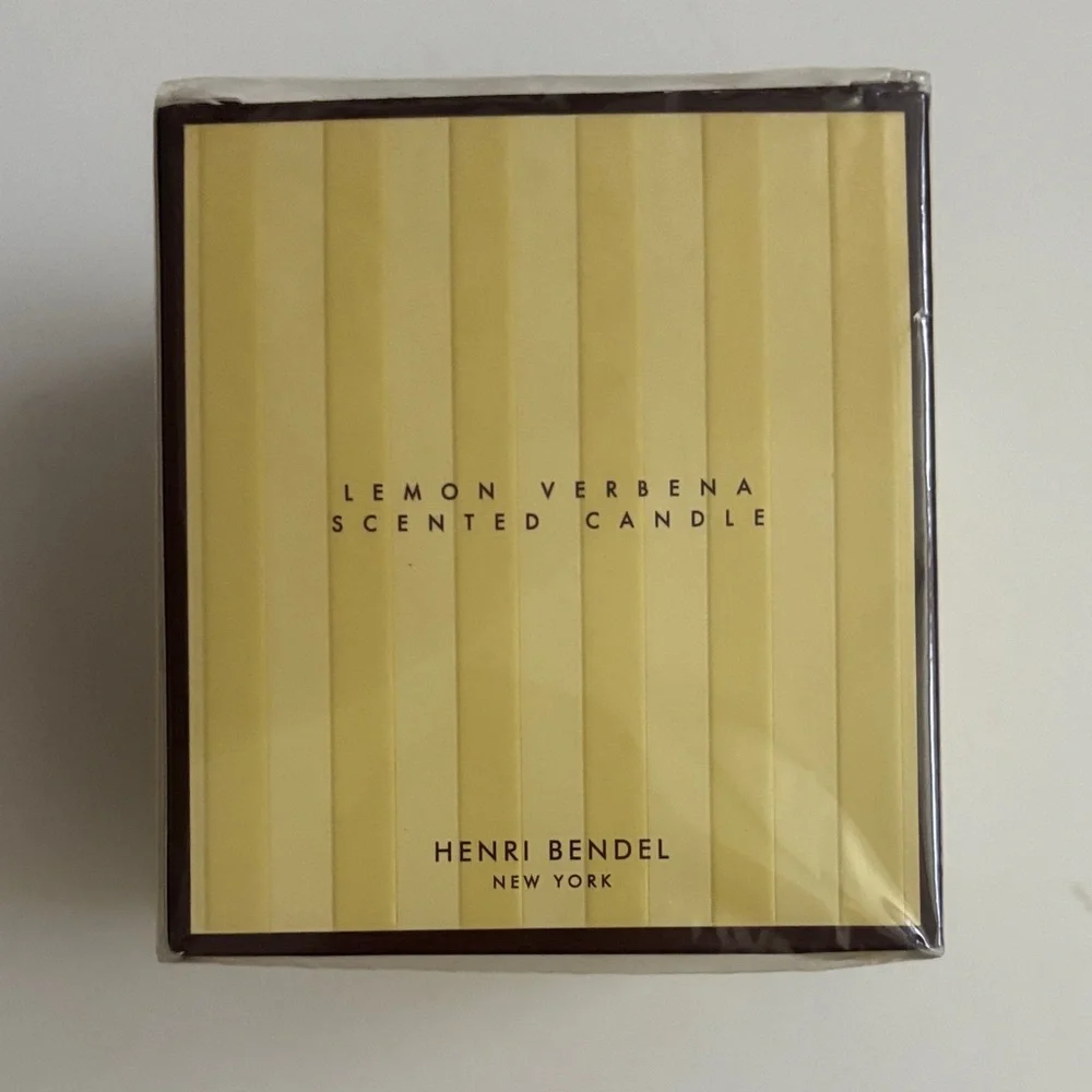 Henri Bendel Lemon Verbena Candle - Yellow